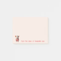 Piggy Teacup Cute Personnaliser Post-it Notes