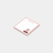 Post-it® Piglette Mignonne Jouant Dans La Boue (Incliné)