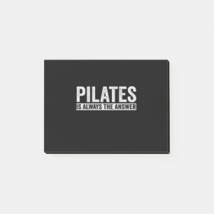 Post-it® Pilates est toujours la réponse Cadeau drôle