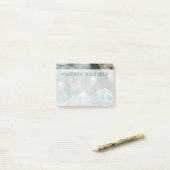 Post-it® Pile De Chars De Pêche En Verre (Sur un bureau)