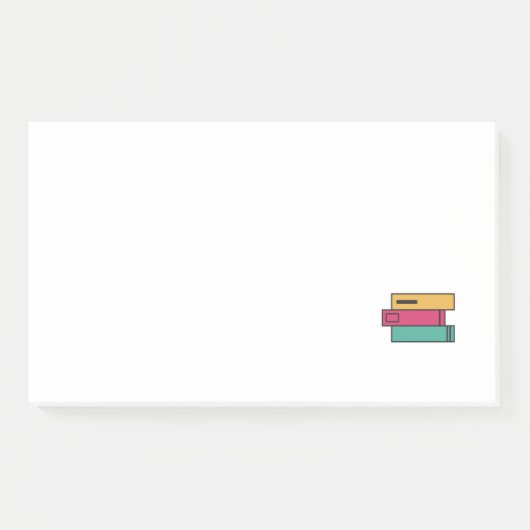 Post-it® pile de livres (Devant)