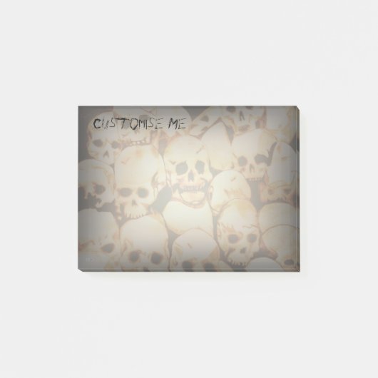 Post-it® Pile-O-Skulls (Âgé) (Devant)
