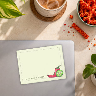 Post-it® Piment rouge épicé et jalapeño ludiques