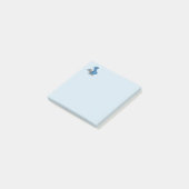 Post-it® Pinceau bleu (Incliné)