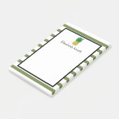 Post-it® Pinceau vert personnalisé (Incliné)