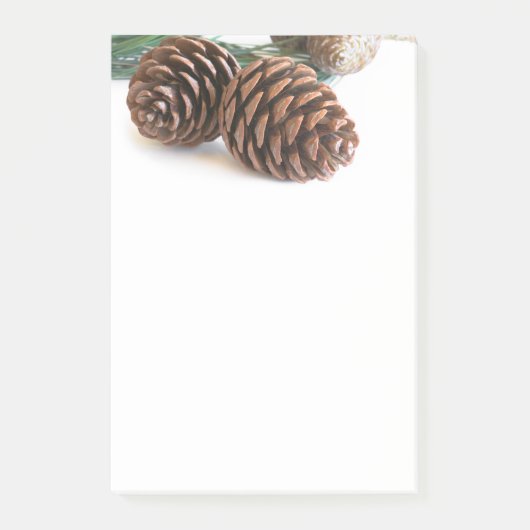Post-it® Pine branch and cones (Devant)