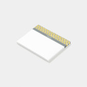 Post-it® Pineapple Dk Gray Moroccan #5DS Char (Incliné)