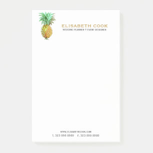 Post-it® PineApple Vintage Tropical Design