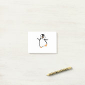 Post-it® pingouin (Sur un bureau)