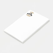 Post-it® Pingouin avec cloche (Incliné)