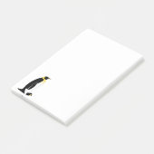 Post-it® Pingouin avec son bébé (Incliné)