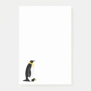 Post-it® Pingouin avec son bébé