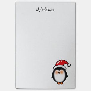 Post-it® Pingouin d'hiver de Noël - Joyeux Noël