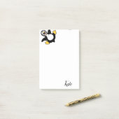 Post-it® Pingouin Post-it Notes (Sur un bureau)