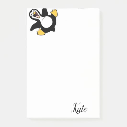 Post-it® Pingouin Post-it Notes (Devant)