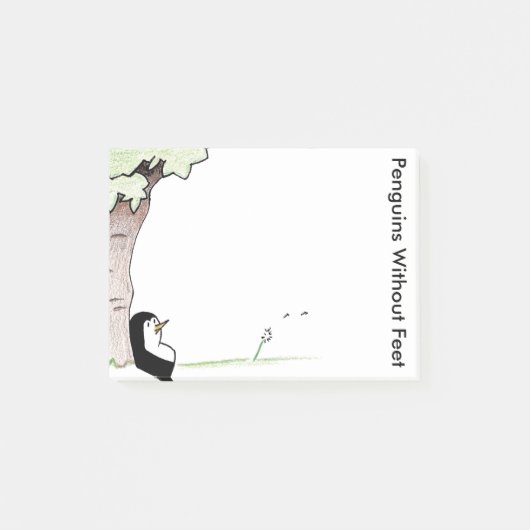 Post-it® Pingouins sans pieds (Devant)