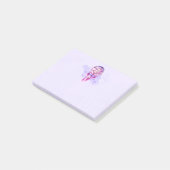 Post-it® Pink Dreamcatcher On Purple Watercolor (Incliné)