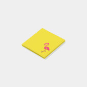 Post-it® Pink flamingo pop art unique (Incliné)