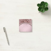 Post-it® Pink Flower Post it Notes (Bureau)