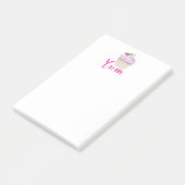 Post-it® Pink Frosted Cupcake Yum! (Incliné)