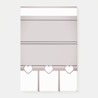 Post-it® Pink Heart Theme Daily Planner Publier sa note