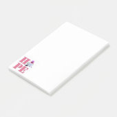 Post-it® Pink Hummingbird HOPE Notes (Incliné)