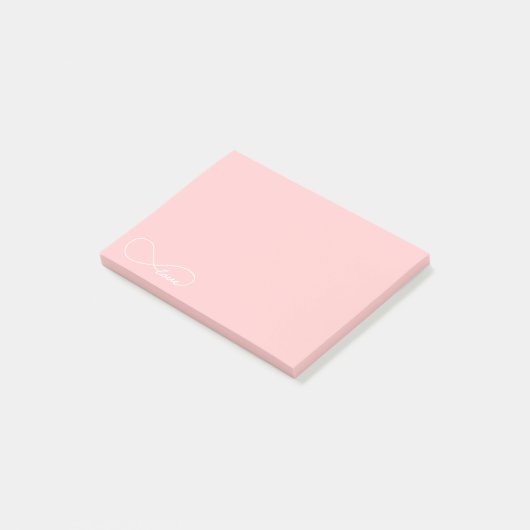 Post-it® Pink Love Infinity PostIt (Incliné)