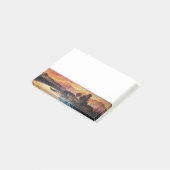 POST-IT® PINK MOUNTAINS LAC ALPINE SUNSET PAYSAGE (Incliné)