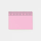 Post-it® Pink Roses Pattern Header (Devant)