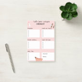 Post-it® Pink Self-Care Planner - Wellness & Mental Health (Bureau)