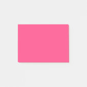 Post-it® Pink simple 4 po x 3 po (Devant)