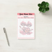 Post-it® Pink Sugar Sketch Steps Tracker (Bureau)