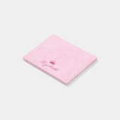 Post-it® Pink Tiara ona Polka Dot Motif (Incliné)