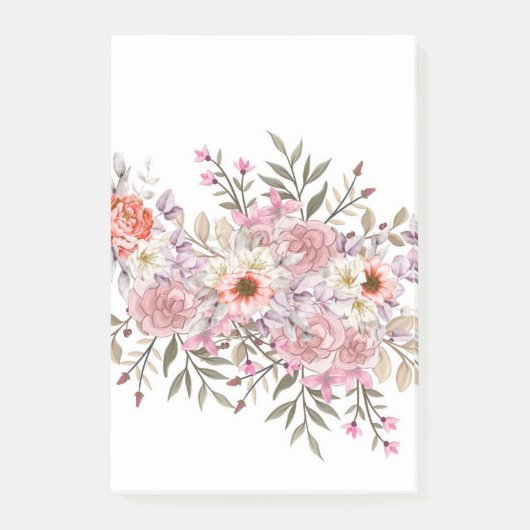 Post-it® Pink Wedding Bouquet (Devant)