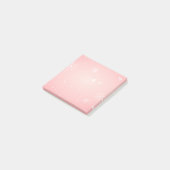 Post-it® Pink Winter Snowflon Post it Notes (Incliné)