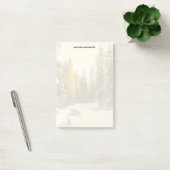 Post-it® Pins couverts de neige Forêt Nature Photo (Bureau)