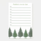 Post-it® Pins de bois simples (Devant)
