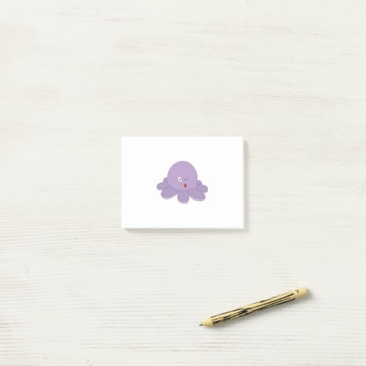 Post-it® Pipe mignonne (Sur un bureau)