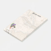 Post-it® Pirate de bull-terrier (Incliné)