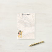 Post-it® Pirate de Bulldog (Sur un bureau)