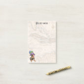 Post-it® Pirate de min. (Sur un bureau)