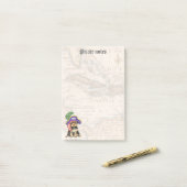 Post-it® Pirate de Yorkie (Sur un bureau)