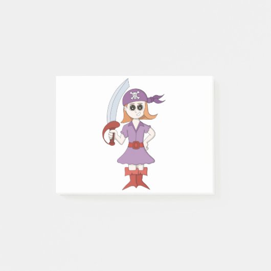 Post-it® Pirate Girl (Devant)