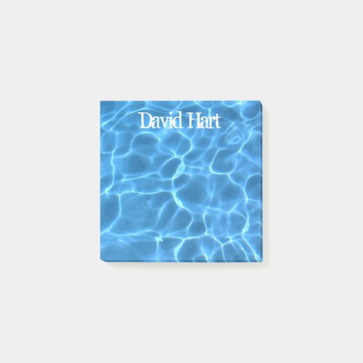 Post-it® Piscine Bleu Aqua (Devant)