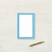 Post-it® Piscine Cool Eau bleue Imprimer (Sur un bureau)