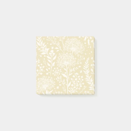 Post-it® Pissenlit doux Neutre - Blé doré (Devant)