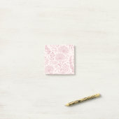 Post-it® Pissenlit doux Rose atténuée - Neutre (Sur un bureau)