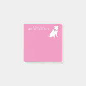 Post-it® Pit Bull Chien Puppy Pitbull Post-it Notes (Devant)
