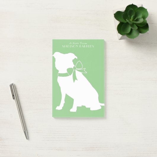 Post-it® Pit Bull Chien Puppy Pitbull Post-it Notes (Bureau)