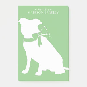 Post-it® Pit Bull Chien Puppy Pitbull Post-it Notes